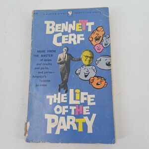 The Life of the Party Bennett Cerf Bantam Vintage Paperback Humor Jokes